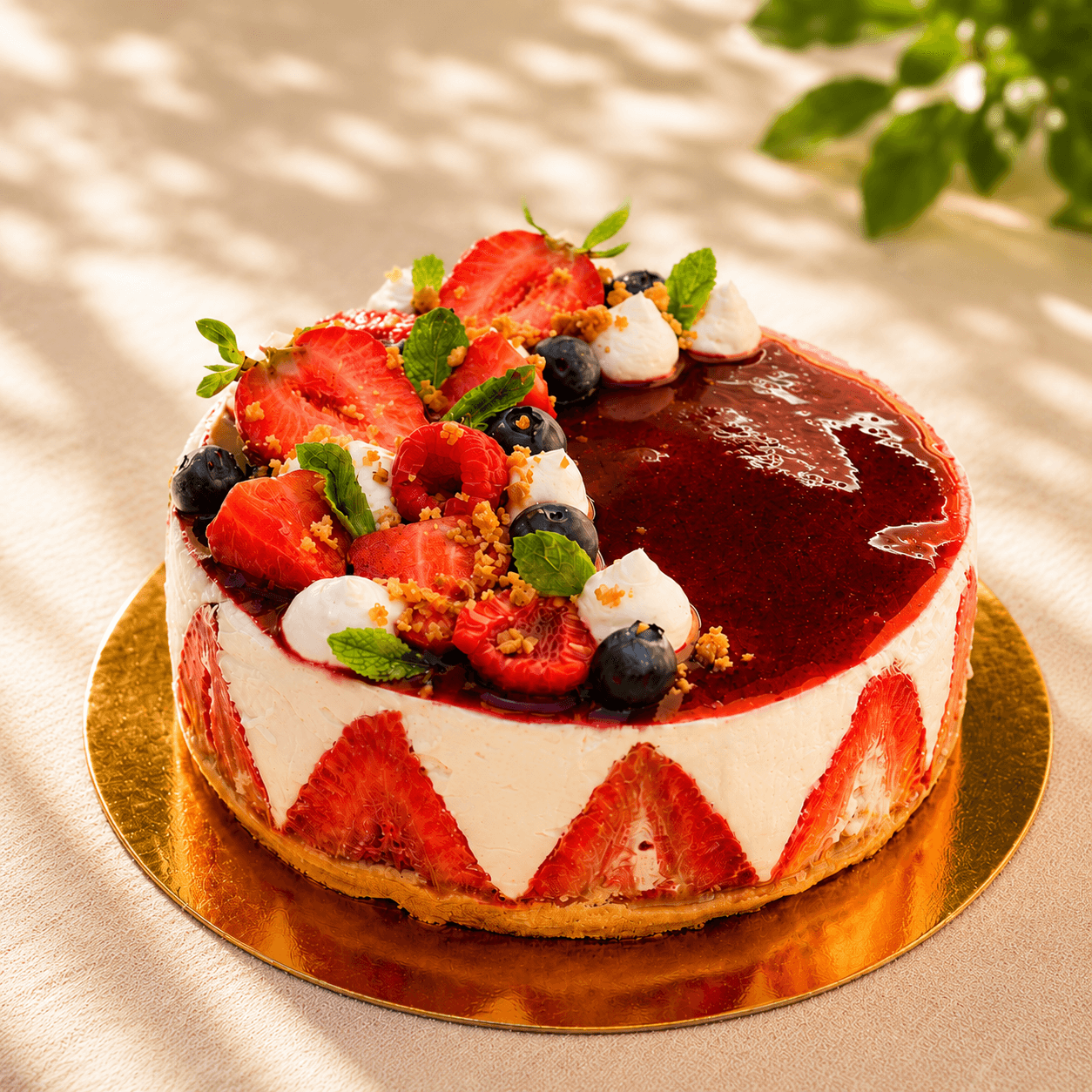 Tarta de Frutos Rojos Tarta de Frutos Rojos
