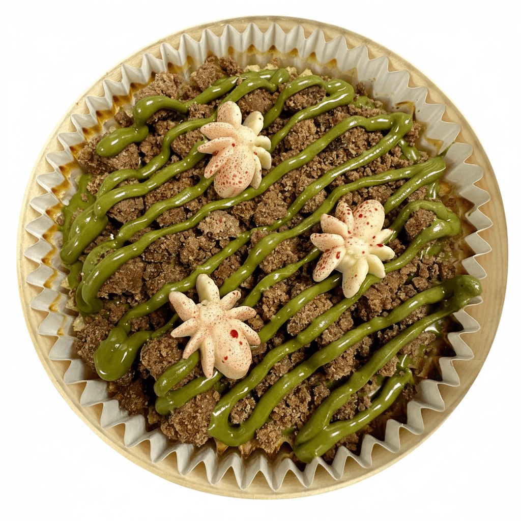 Tarta de queso pistacho Halloween 🎃 Tarta de queso de pistacho y galleta