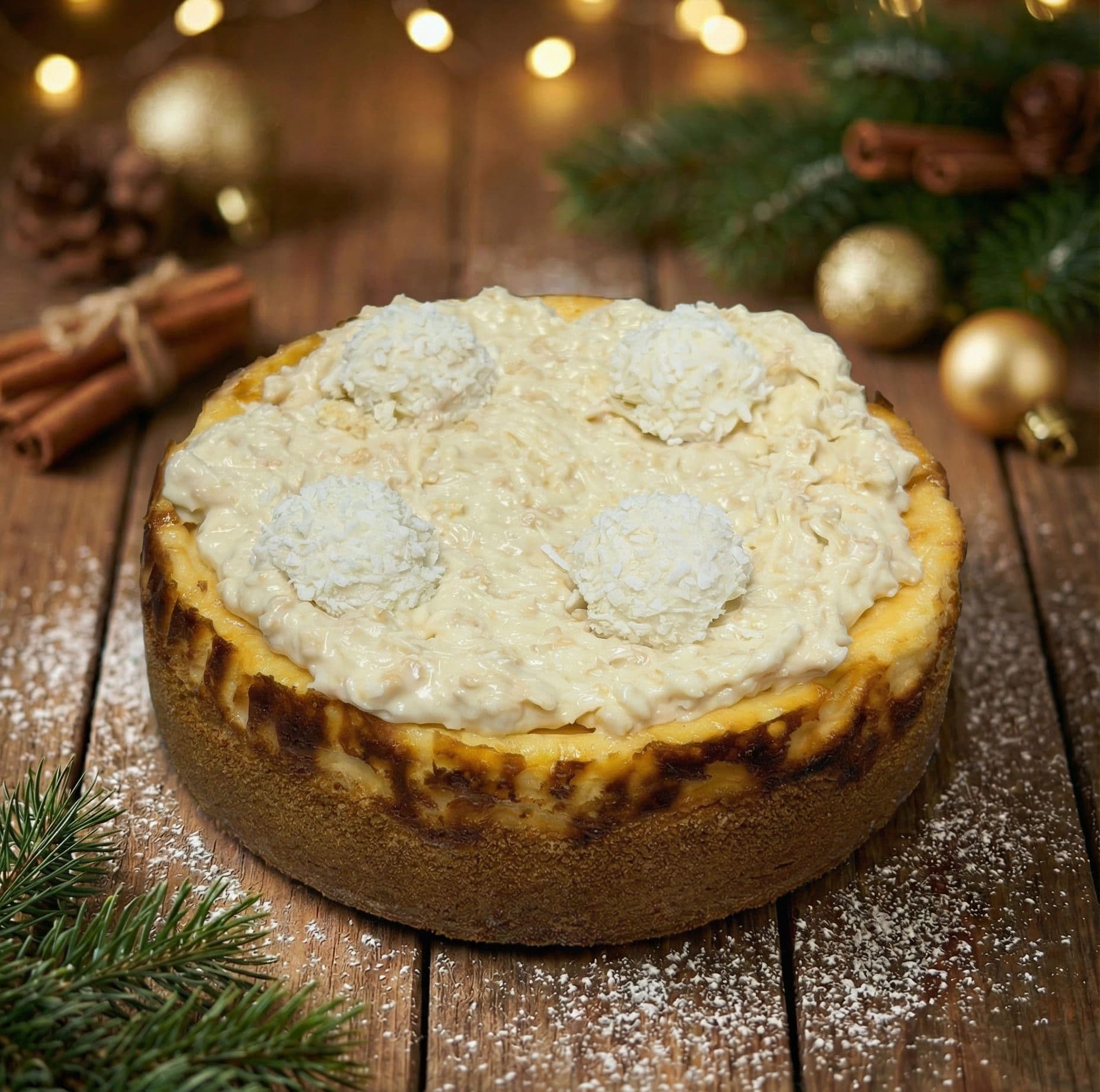 Tarta de queso Raffaello Tarta de raffaello